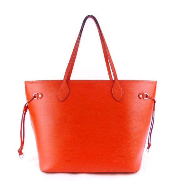 Louis Vuitton Neverfull MM Epi Tote Bag Red - Picture 2 of 11